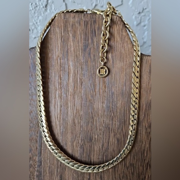 Givenchy Jewelry - Givenchy Herringbone Gold Necklace